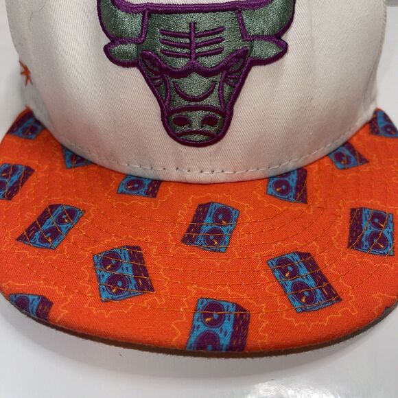 Chicago Bulls Lollapalooza Snap Back Hat New Era 9Fifty Jordan 25 years NBA - Picture 3 of 12